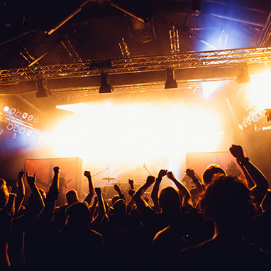 How to enjoy concerts and events